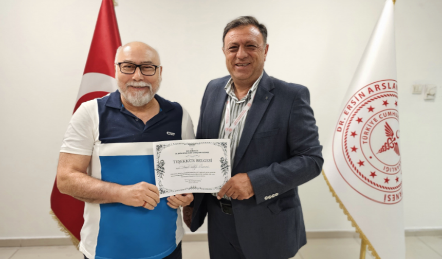 Dr. Özkeçeci emekli oldu
