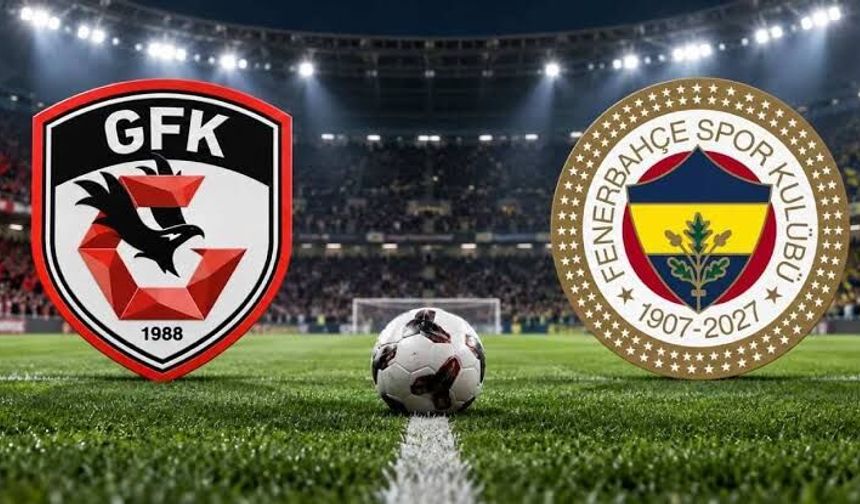 Fenerbahçe’nin Gaziantep kadrosu belli oldu