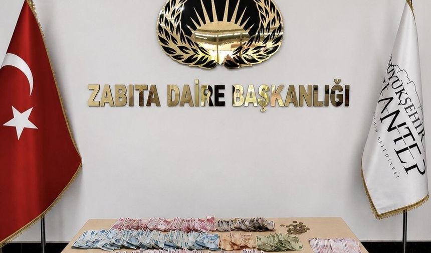 Kadın dilenciden 64 bin TL çıktı