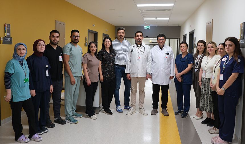Şehir hastanesinde kalp mucizesi