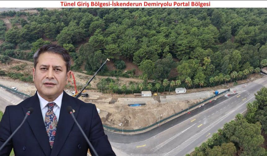 İskenderun tüneli için kritik eşikler bir bir aşılıyor