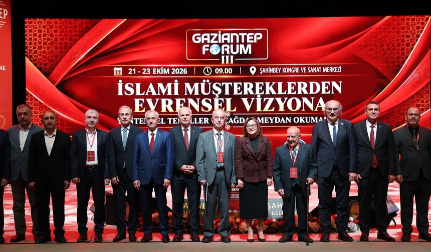 Gaziantep'te dünyayı buluşturan forum