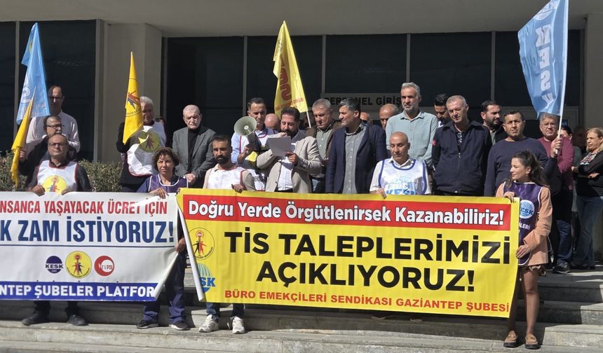 Büro Emekçilerinin sabrı kalmadı