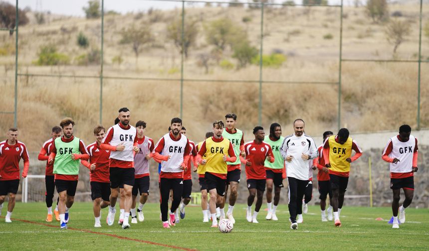 Gaziantep FK'da tempo yükseldi