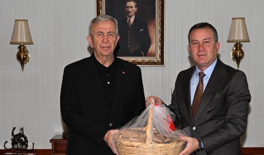 Doğan’dan Mansur Yavaş’a ziyaret