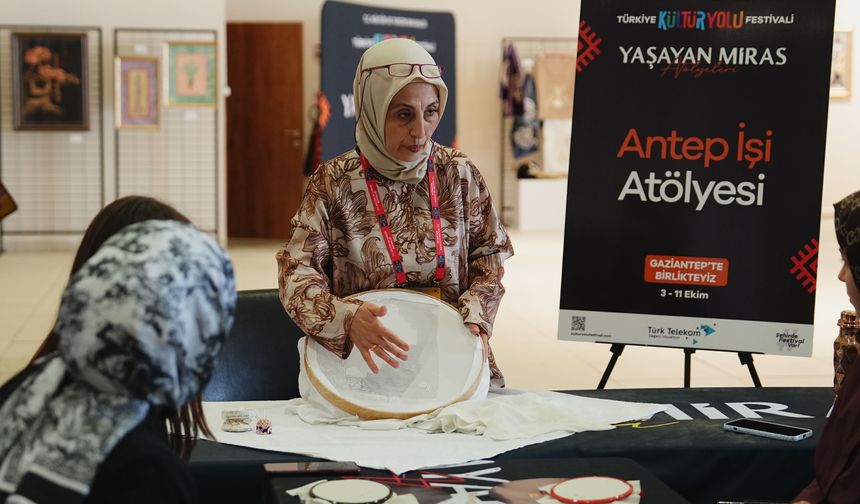 Gaziantep'te kültür yolculuğu sürüyor