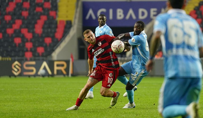 Gaziantep FK'da gidişat kötü 1-3