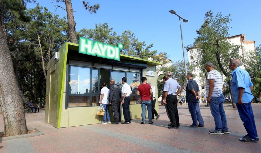 HAYDİ Ekmekte simit mesaisi