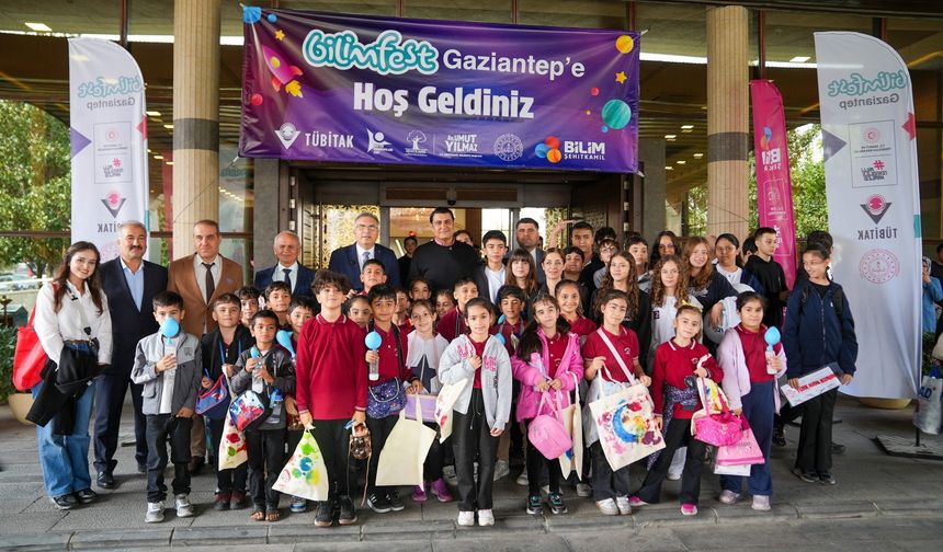 Şehitkamil'de bilim rüzgarı esti