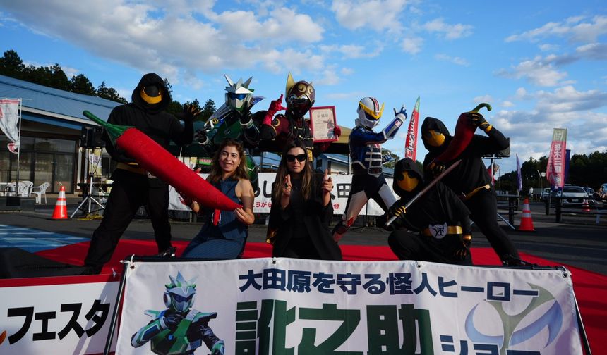 Kadınlar Japonya’da biberi anlattı