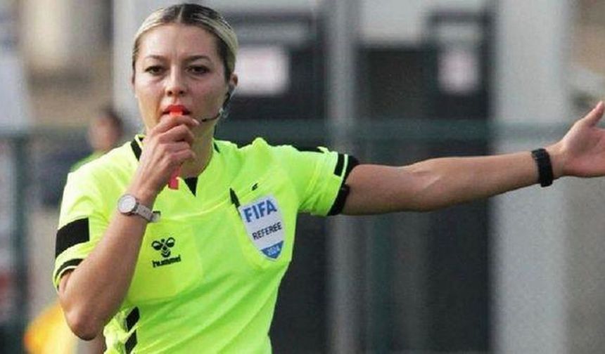 Gaziantep FK maçında düdük Melek Dakan'da