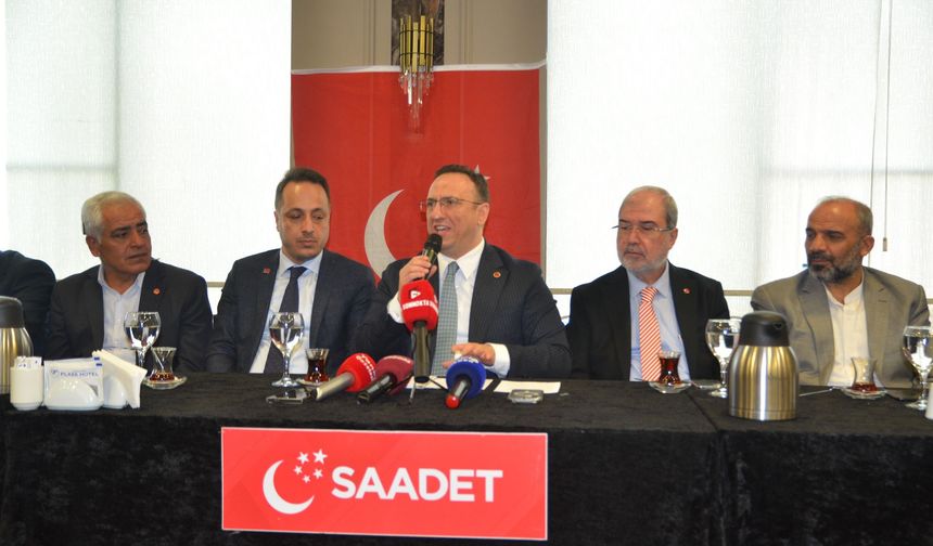 Saadet Partisinden önemli açıklama