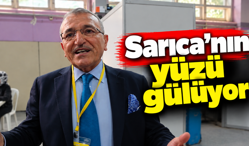 Sarıca'nın yüzü gülüyor