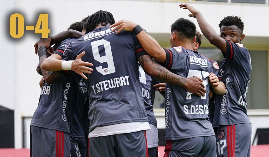 KUPA'DA RAHAT TURLADIK.. 0-4
