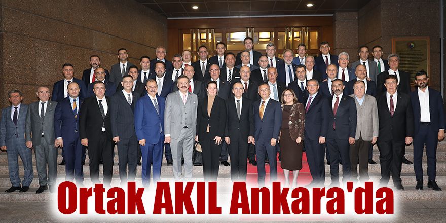 Ortak Akıl Ankara'da