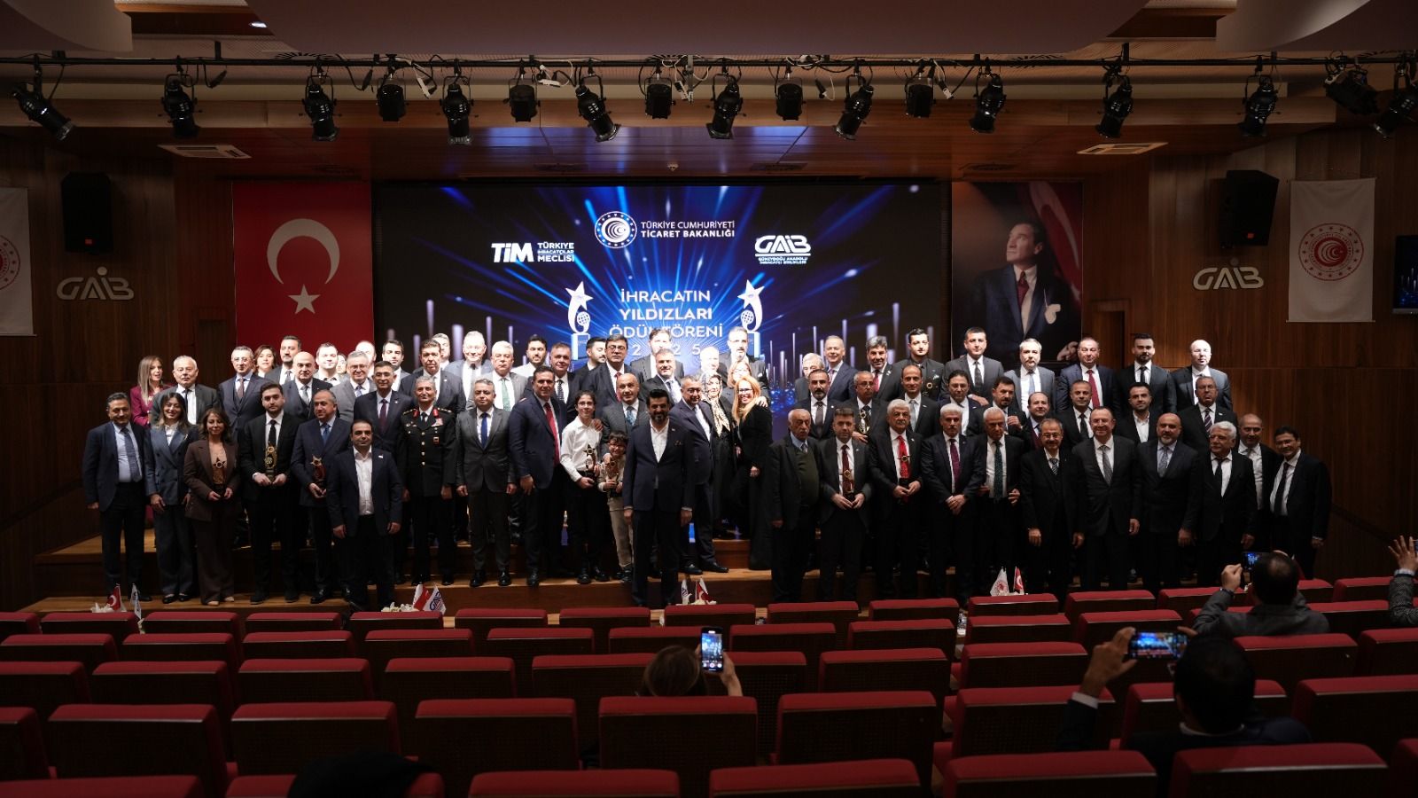 İhracatın yıldızlarına ödül