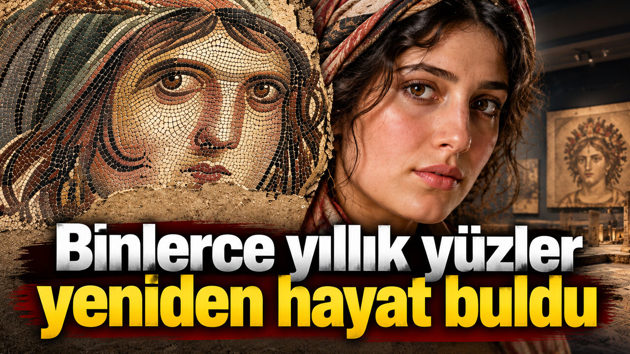 Binlerce yıllık yüzler yeniden hayat buldu