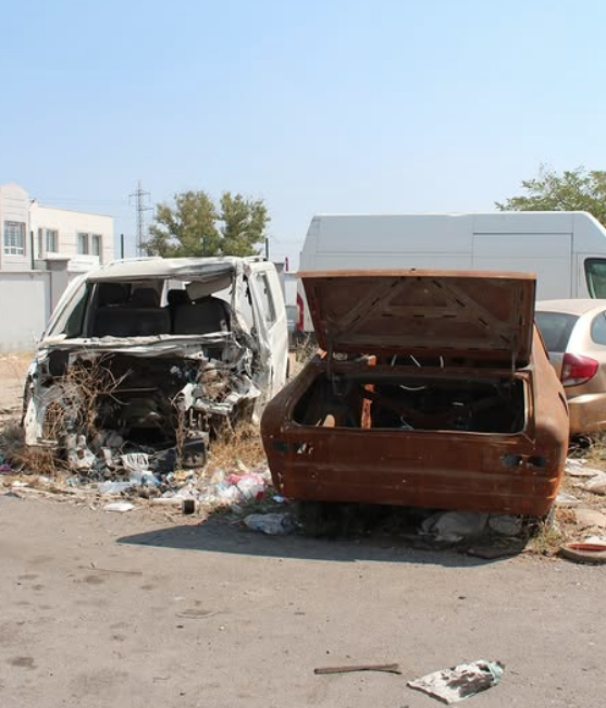 KÜSGET’te hurda araç harekatı