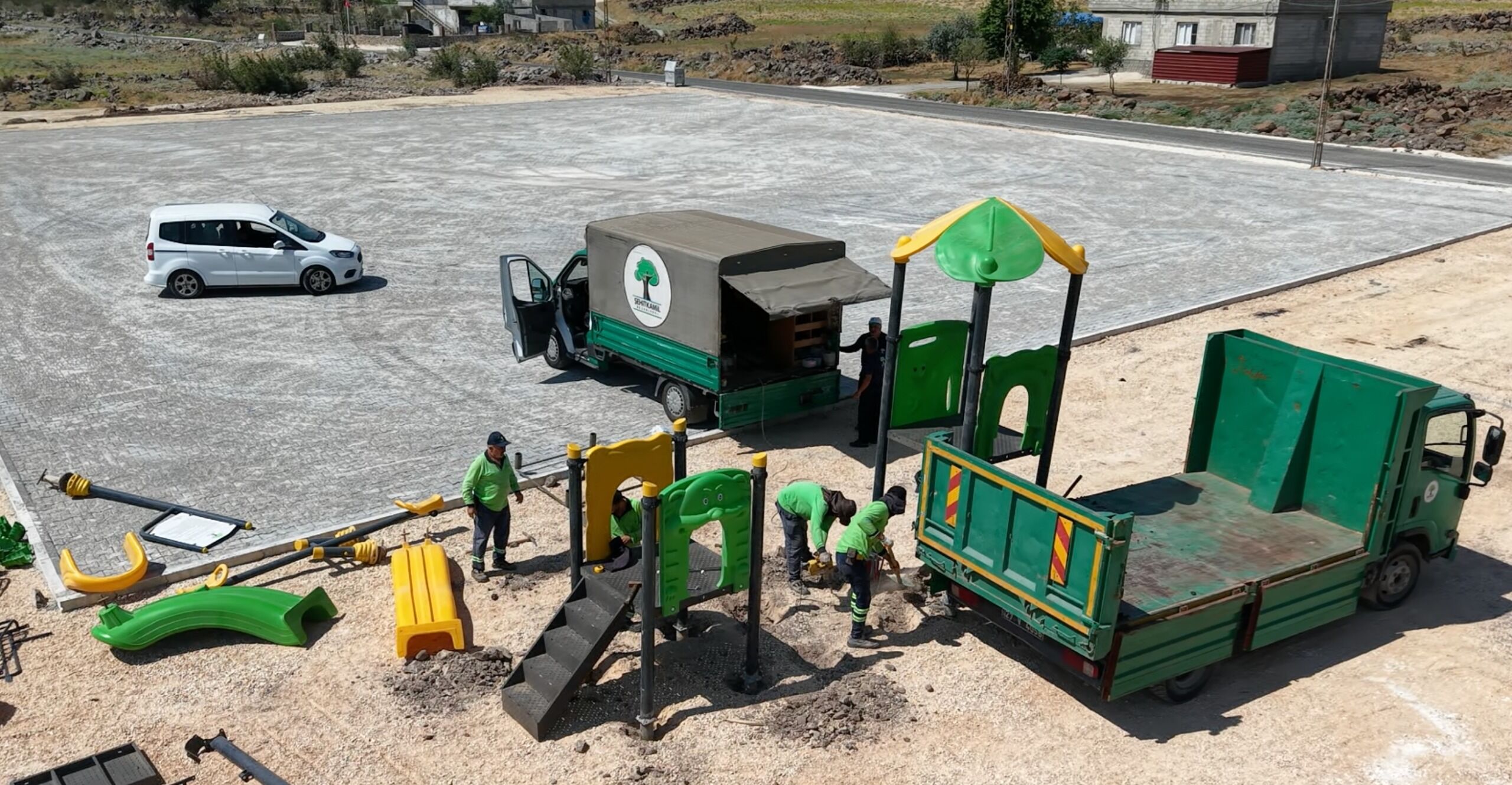 Şehitkamil'de parklar yenileniyor