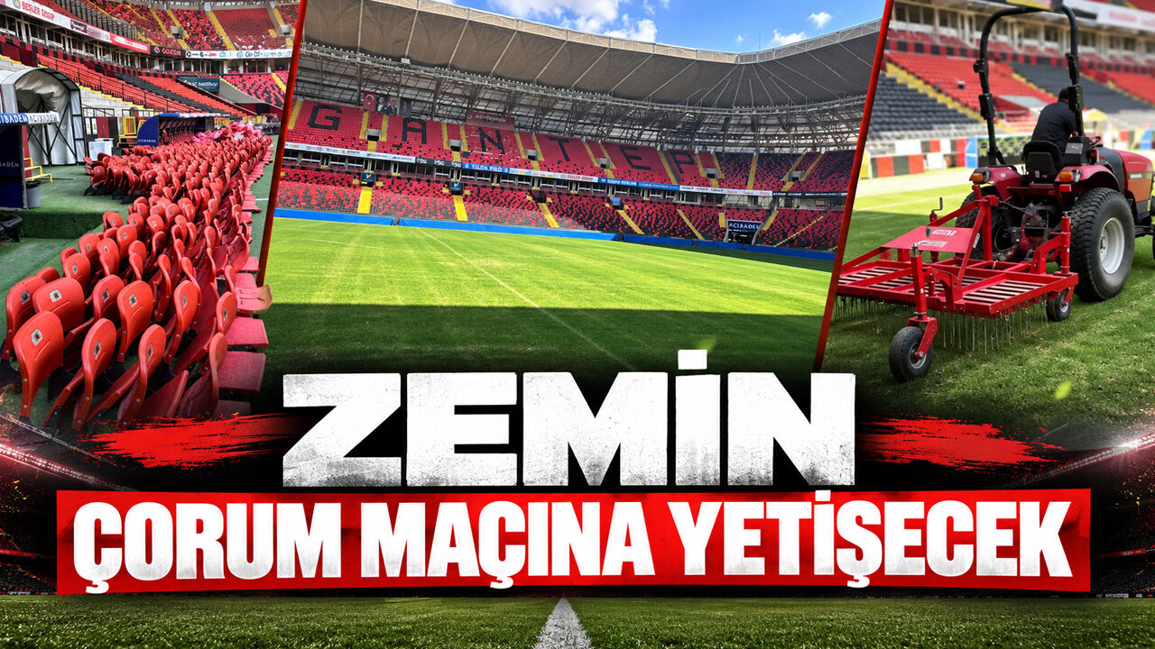 Zemin Çorum maçına yetişecek