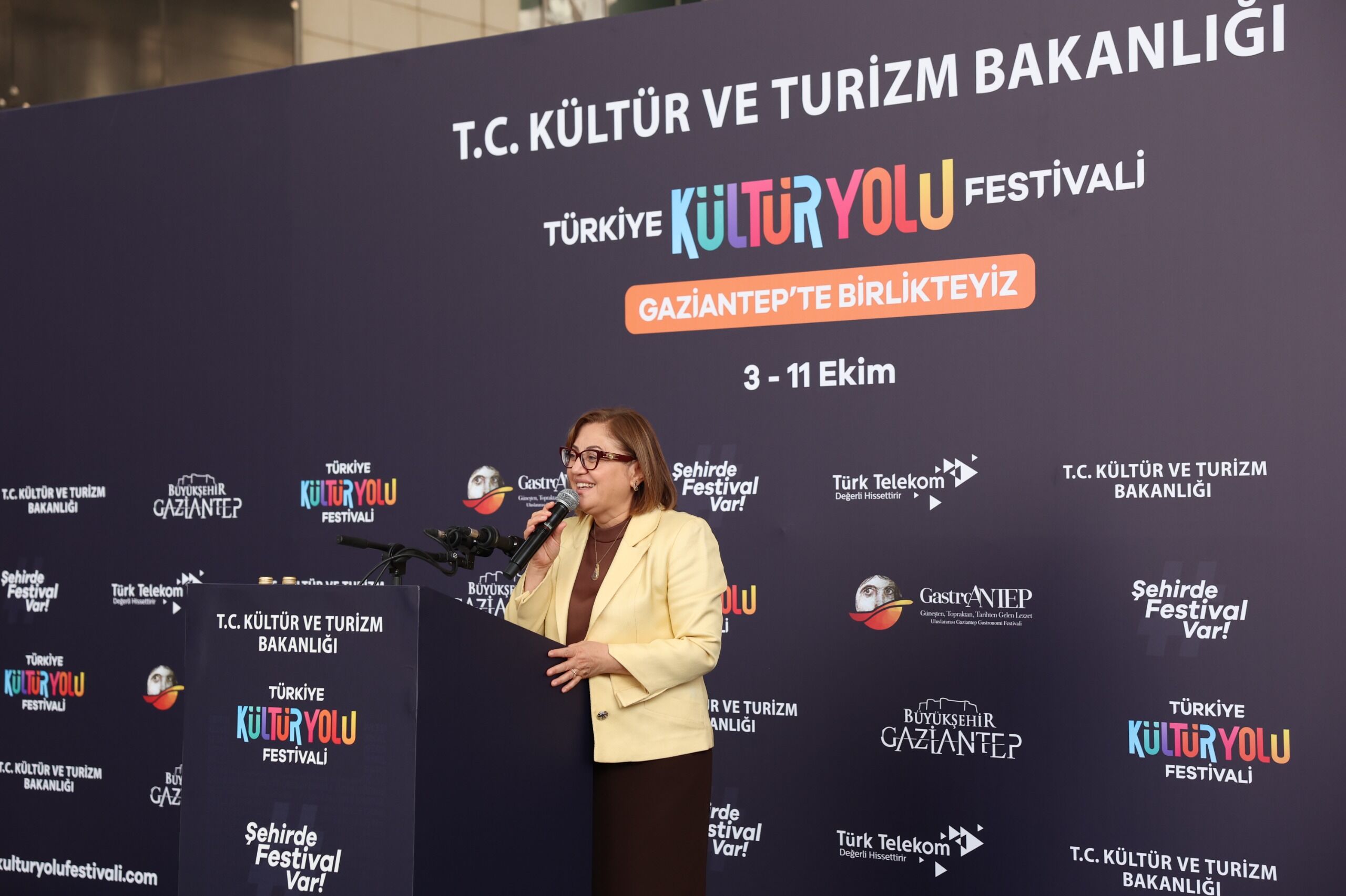 Kültür Yolu Festi̇vali̇ Gastroantep Düzenlenen Törenle Başladi (6)
