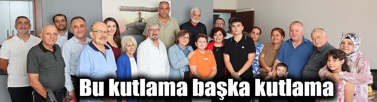 Bu kutlama başka kutlama