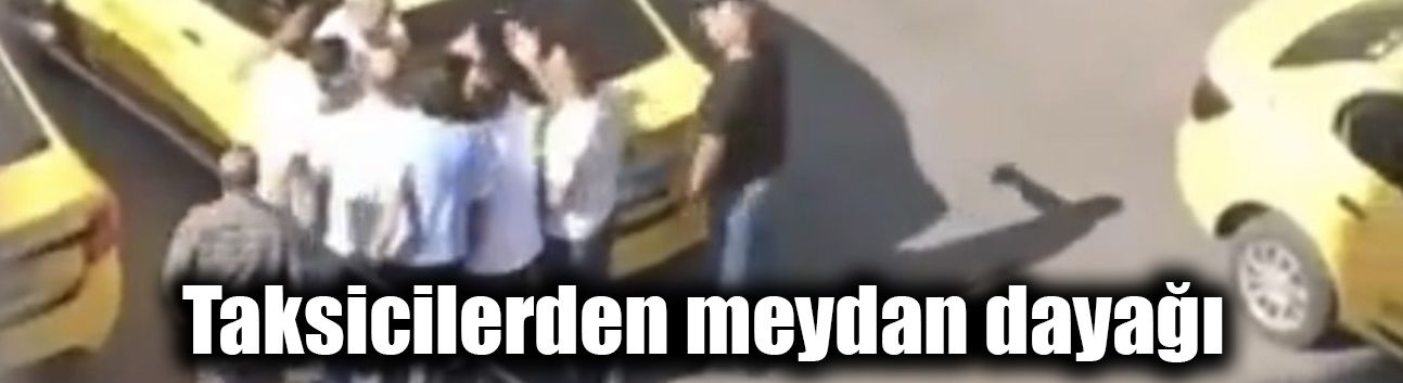 Taksicilerden meydan dayağı