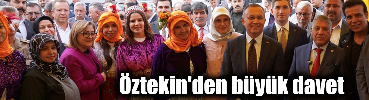 Öztekin'den büyük davet